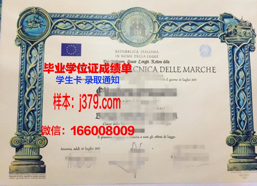 马尔凯理工大学毕业证diploma