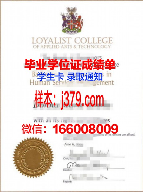 非洲技术学院结业资格证书
