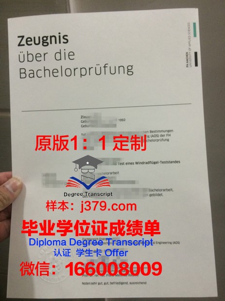 亚琛工科学校博士毕业证样本展示
