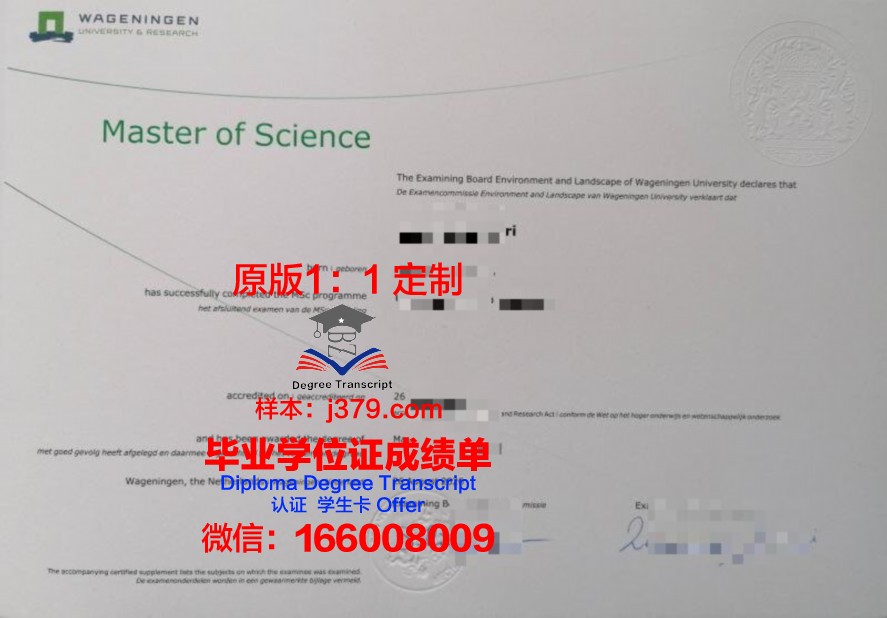 弗塞大毕业证高清图片欣赏