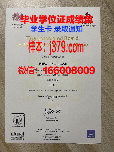 罗维戈音乐学院结业证书样本展示