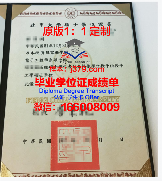 莱顿大学学位证书样式