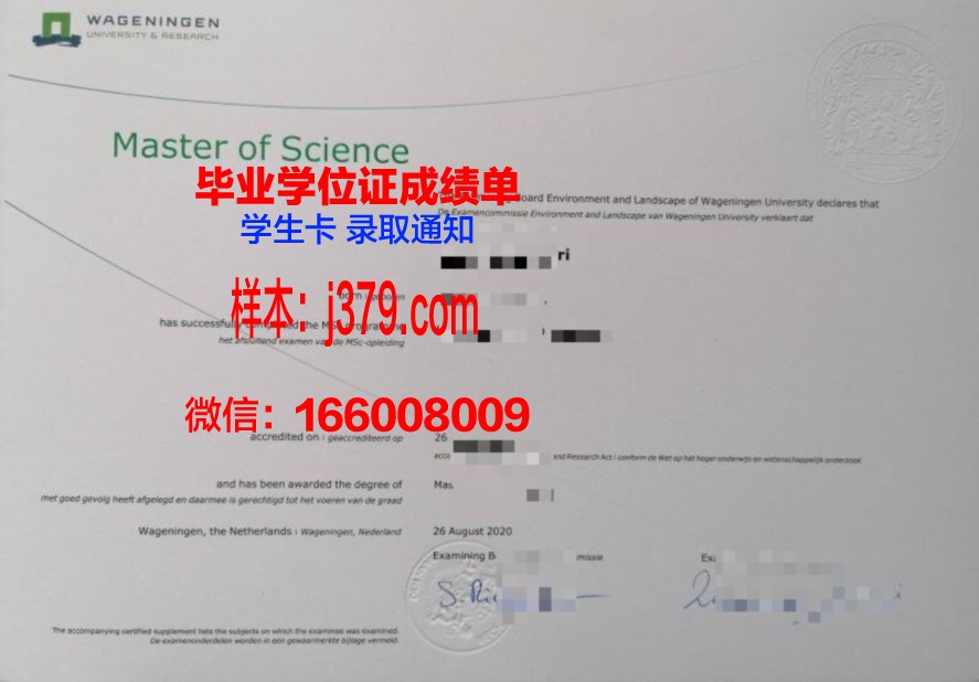 布雷诺大学研究生毕业证