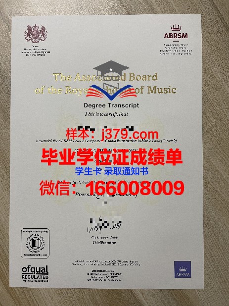 BU毕业证书模板展示