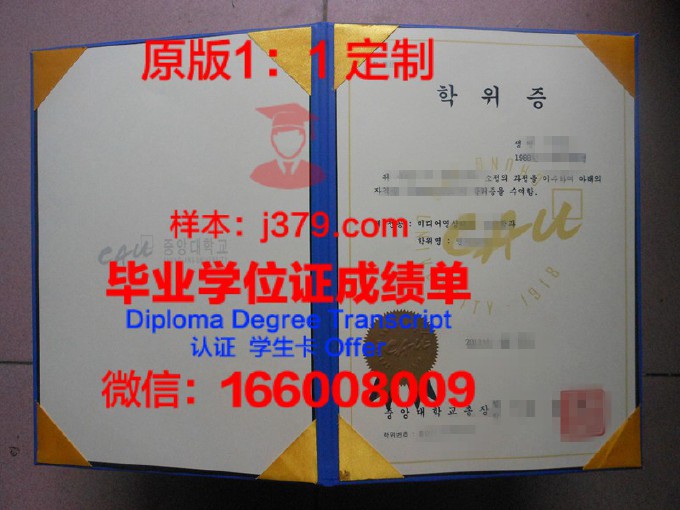 韩国中央大学毕业证高清图(韩国中央大学毕业证高清图片大全)
