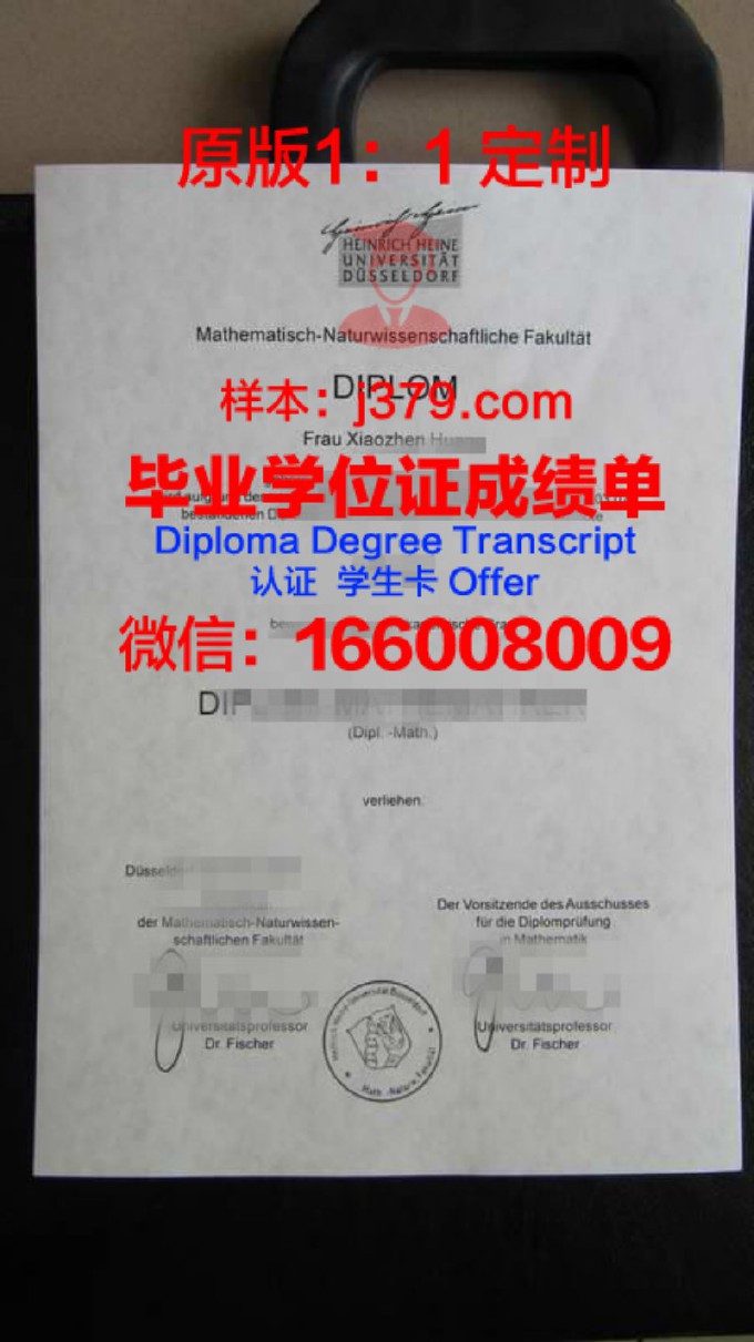 杜塞尔多夫大学毕业证Diploma文凭